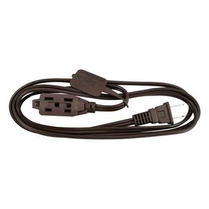 EXTENSION 2X16AWG 12´ BEST VALUE 3.6M CHOCOLATE