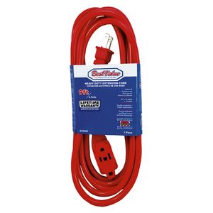 EXTENSION INDUST 2X16AWG 9´ BEST VALUE 2.7M ROJA