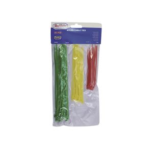 CINCHO PLASTICO SURTIDO 4" 6" 8" BEST VALUE 100X150X200M COLORES 75 UN
