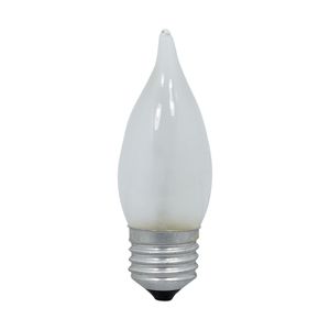 FOCO DECORATIVO VELA BEST VALUE 40W NEVADO E27