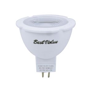 BOMBILLO LED BEST VALUE 5W/40W LUZ CÁLIDA GX5.3
