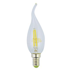 BOMBILLO LED FLAMA FILAMENTO BEST VALUE 2W/20W LUZ BLANCA E14
