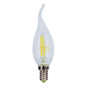 BOMBILLO LED FLAMA FILAMENTO BEST VALUE 2W/20W LUZ BLANCA E12
