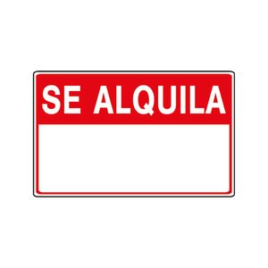 SEÑAL DE INFORMACION SE ALQUILA