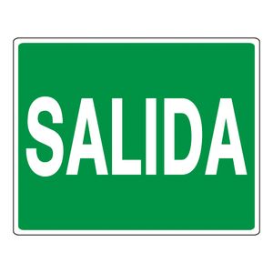 SEÑAL DE INFORMACION SALIDA