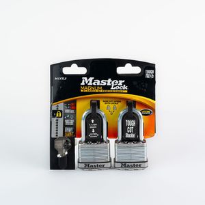 CANDADO MAGNUN LAMINADOS MASTER LOCK 1.3/4"X1 1/2" (2 UNDS)