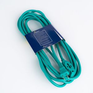 EXTENSION ELECTRICA USO RUDO 6M VERDE JF PRODUCTS