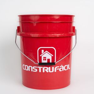 CUBETA CONCRETERA 19L ROJA CORONA