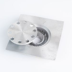 REPOSADERA ALUMINIO 5X5" CUADRADO