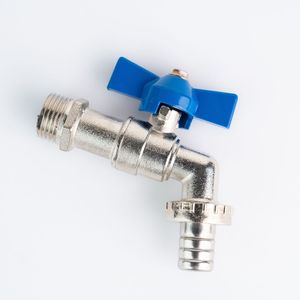 LLAVE CHORRO 1/4" VUELTA CROMADO