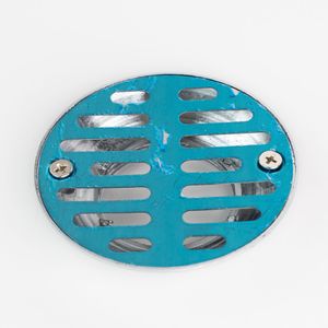REPOSADERA CROMO DUCHA 2" C/REJILLA