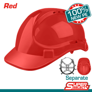 CASCO SEGURIDAD PP  ROJO