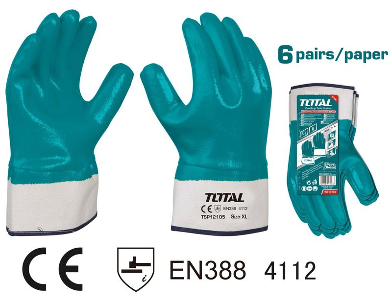 GUANTES NITRILO XL CONSTRUFACIL