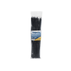 CINCHO PLASTICO BOLSA FULGORE 20" NEGRO 25 UNDS