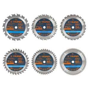 DISCO SIERRA P/MADERA PETRUL 7 1/4" 40 DIENTES