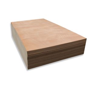 LÁMINA PLYWOOD DE OKUME 18MMX4X8' DE 3/4"