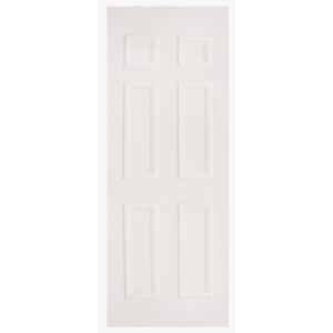 PUERTA HDF COLONIAL BLANCO 0.85X2.07M