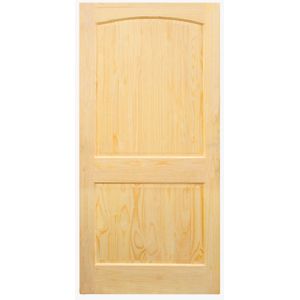 PUERTA DE PINO CURVO SIN NUDO 0.85X2.07