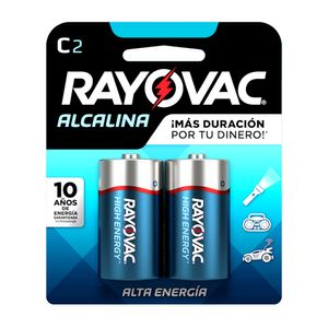 BATERIA ALCALINA C RAYOVAC