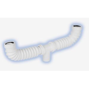 DESAGUE CACHO FLEXIBLE 1 1/2"X55CM SIN ACCESORIOS 23390