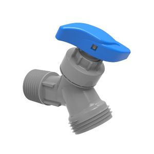 CHORRO ANGULAR 1/2" JARDIN GRIS 2474G0