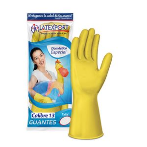 GUANTE CONFORT CAL. 13 LATEXPORT L AMARILLO