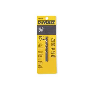 BROCA HSS 1/8" P/METAL 2UNDS DW130018C