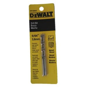 BROCA HSS 9/64" P/METAL 2UNDS DW130964C