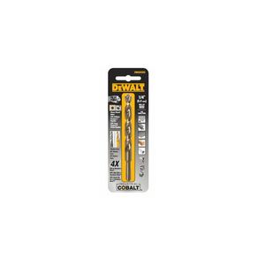 BROCA COBALTO 1/4" P/METAL-INOX-MADERA DWA1216