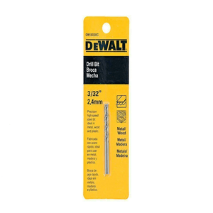 BROCA HSS 3/32" P/METAL 2UNDS DW130332C