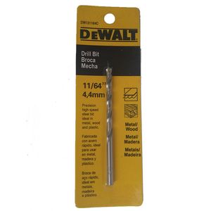BROCA HSS 11/64" P/METAL DW131164C