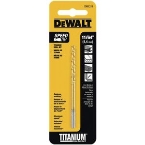 BROCA TITANIO 11/64" P/METAL DW1311  G