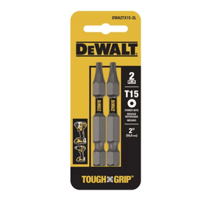 PUNTA TALADRO TORX TX15 2UNDS DWA2TX15-2L