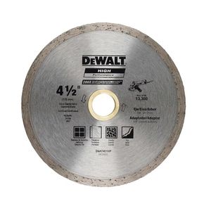 DISCO CONTINUO CORTE MOLADO 4 1/2" DW47451HP