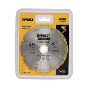 DISCO SEGMENTADO CORTE SECO 4 1/2" DW47452HP