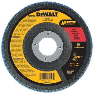 DISCO LIJA ZIRCONIO Z80 4 1/2X7/8" DW8309-AR