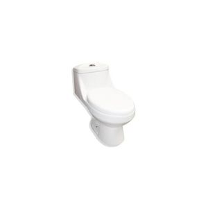 SANITARIO BLANCO ELONGADO DE 1 PIEZA IVE
